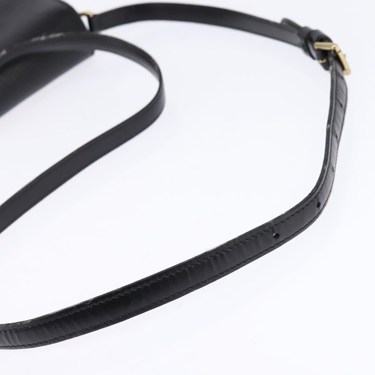 LOUIS VUITTON Epi Saint Cloud PM Shoulder Bag Black M52212 LV Auth 147467