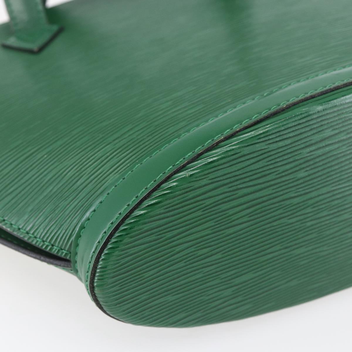 LOUIS VUITTON Epi Saint Jacques Shopping Shoulder Bag Green M52274 Auth 147468