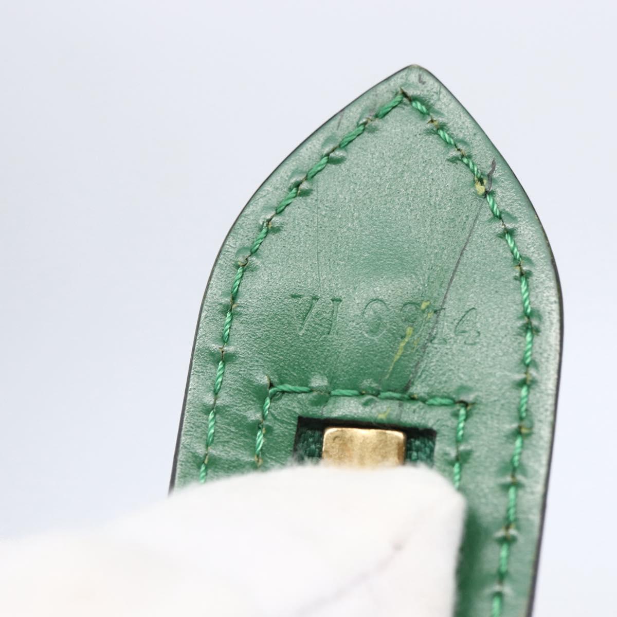 LOUIS VUITTON Epi Saint Jacques Shopping Shoulder Bag Green M52274 Auth 147468