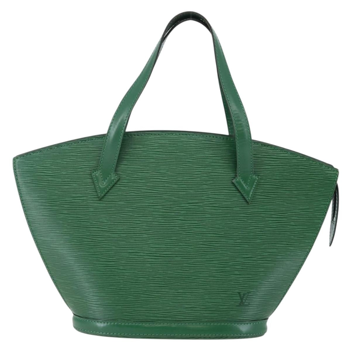 LOUIS VUITTON Epi Saint Jacques Shopping Shoulder Bag Green M52274 Auth 147468