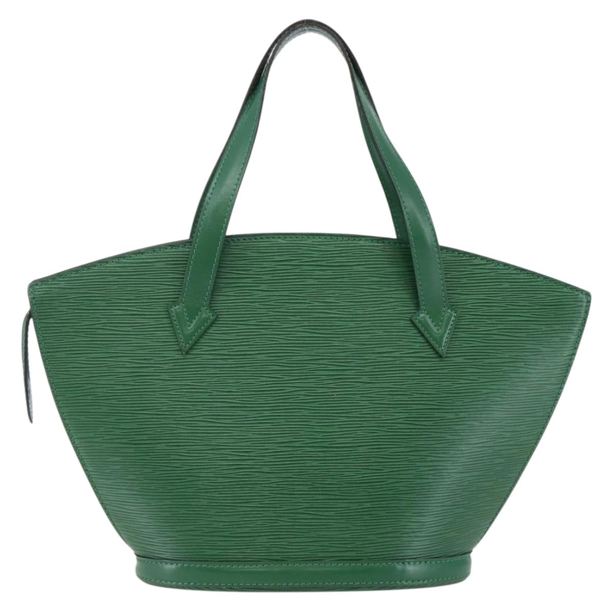 LOUIS VUITTON Epi Saint Jacques Shopping Shoulder Bag Green M52274 Auth 147468