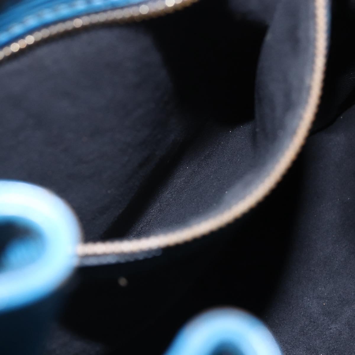 LOUIS VUITTON Epi Petit Noe Shoulder Bag Blue M44105 LV Auth 147470