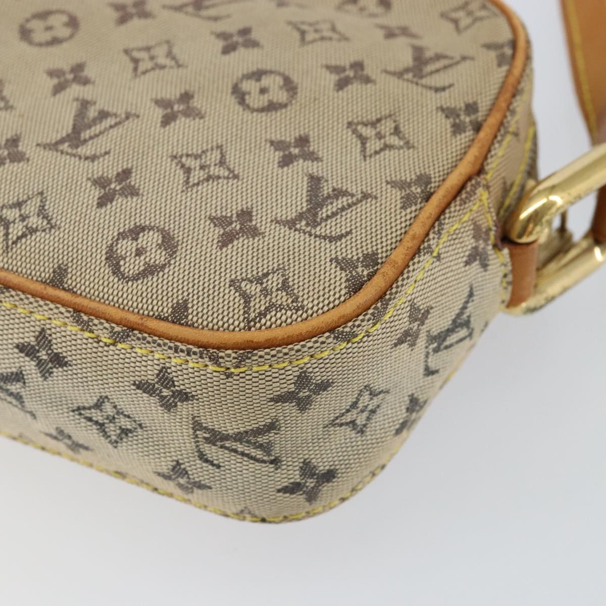LOUIS VUITTON Monogram Mini Juliet MM Shoulder Bag Blue M92004 LV Auth 147473