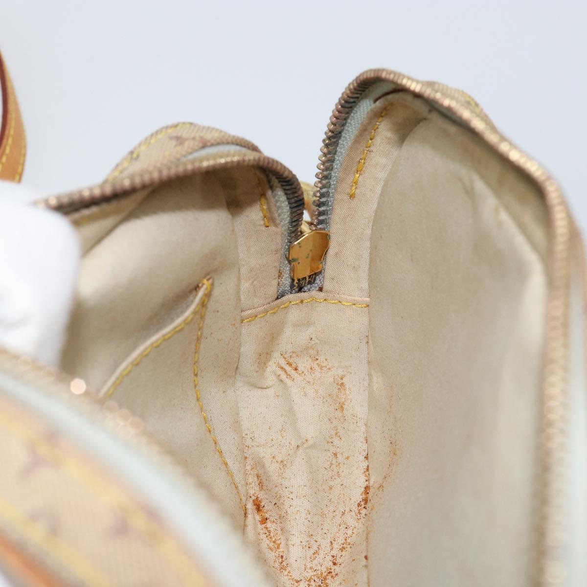 LOUIS VUITTON Monogram Mini Juliet MM Shoulder Bag Blue M92004 LV Auth 147473