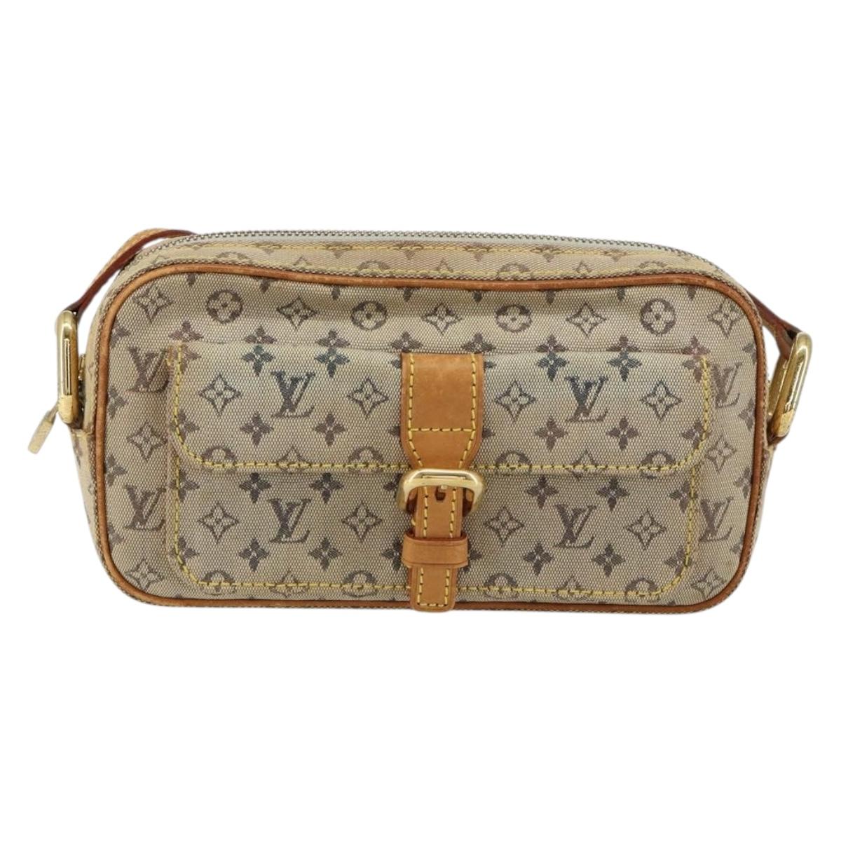 LOUIS VUITTON Monogram Mini Juliet MM Shoulder Bag Blue M92004 LV Auth 147473