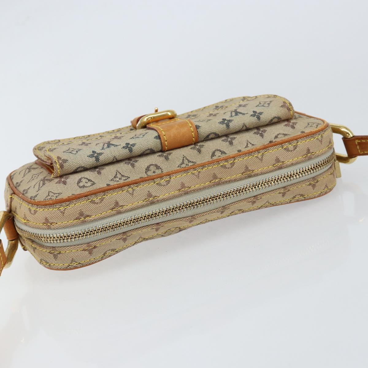 LOUIS VUITTON Monogram Mini Juliet MM Shoulder Bag Blue M92004 LV Auth 147473