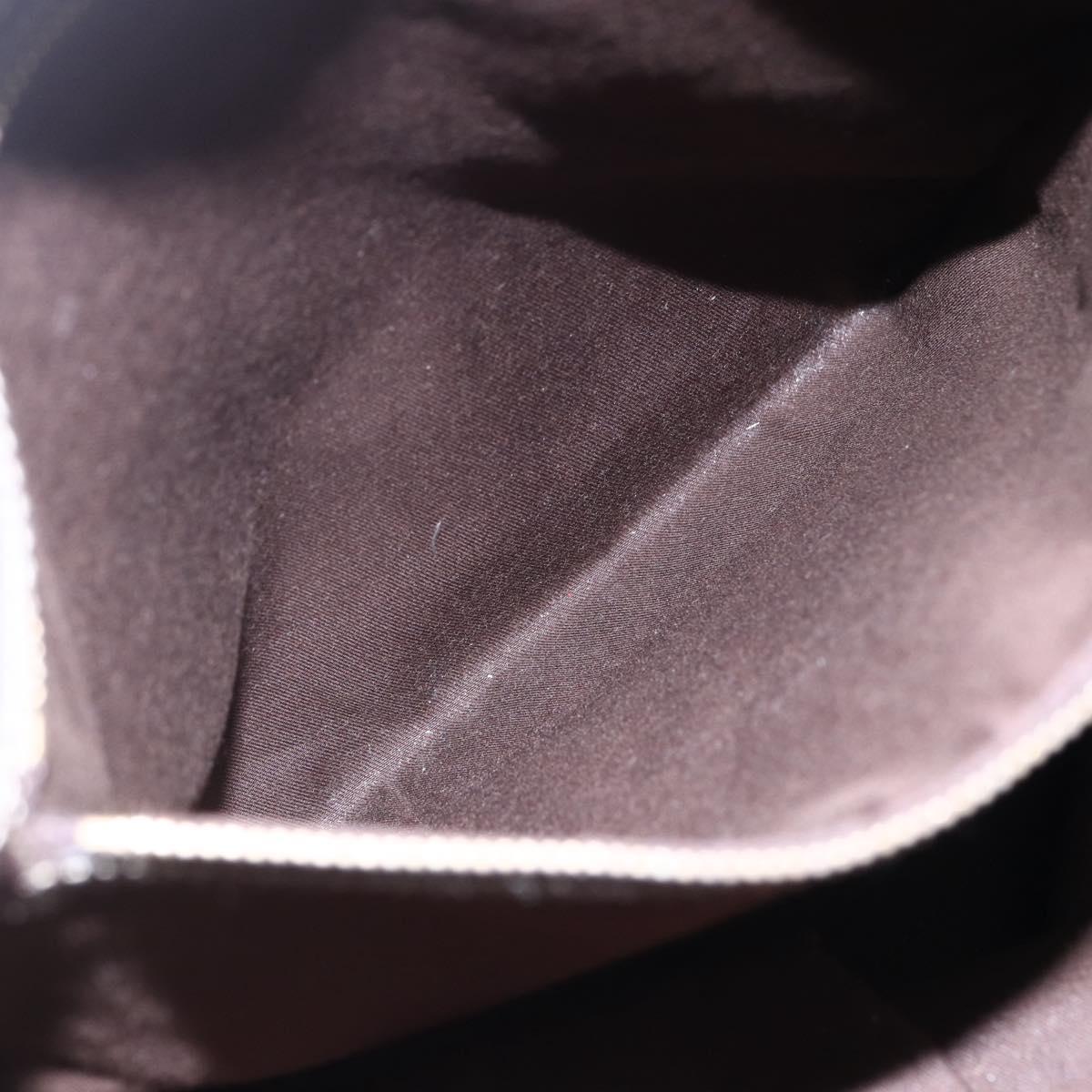 GUCCI GG Canvas Tote Bag Beige Gold 153009 Auth 147489