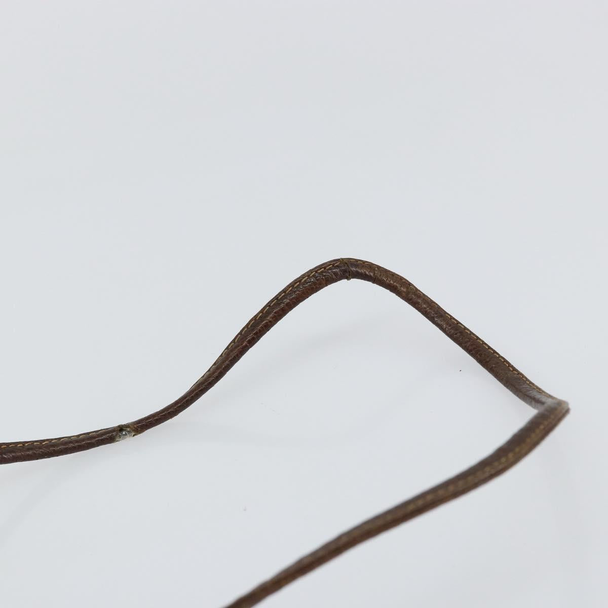 GUCCI GG Supreme Web Sherry Line Bag PVC Beige Gold 904 02 047 Auth 147496