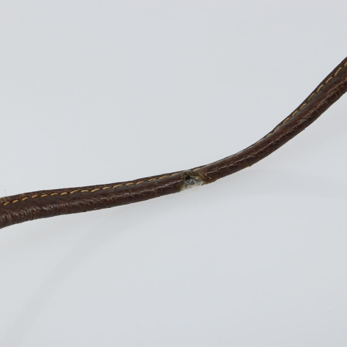 GUCCI GG Supreme Web Sherry Line Bag PVC Beige Gold 904 02 047 Auth 147496