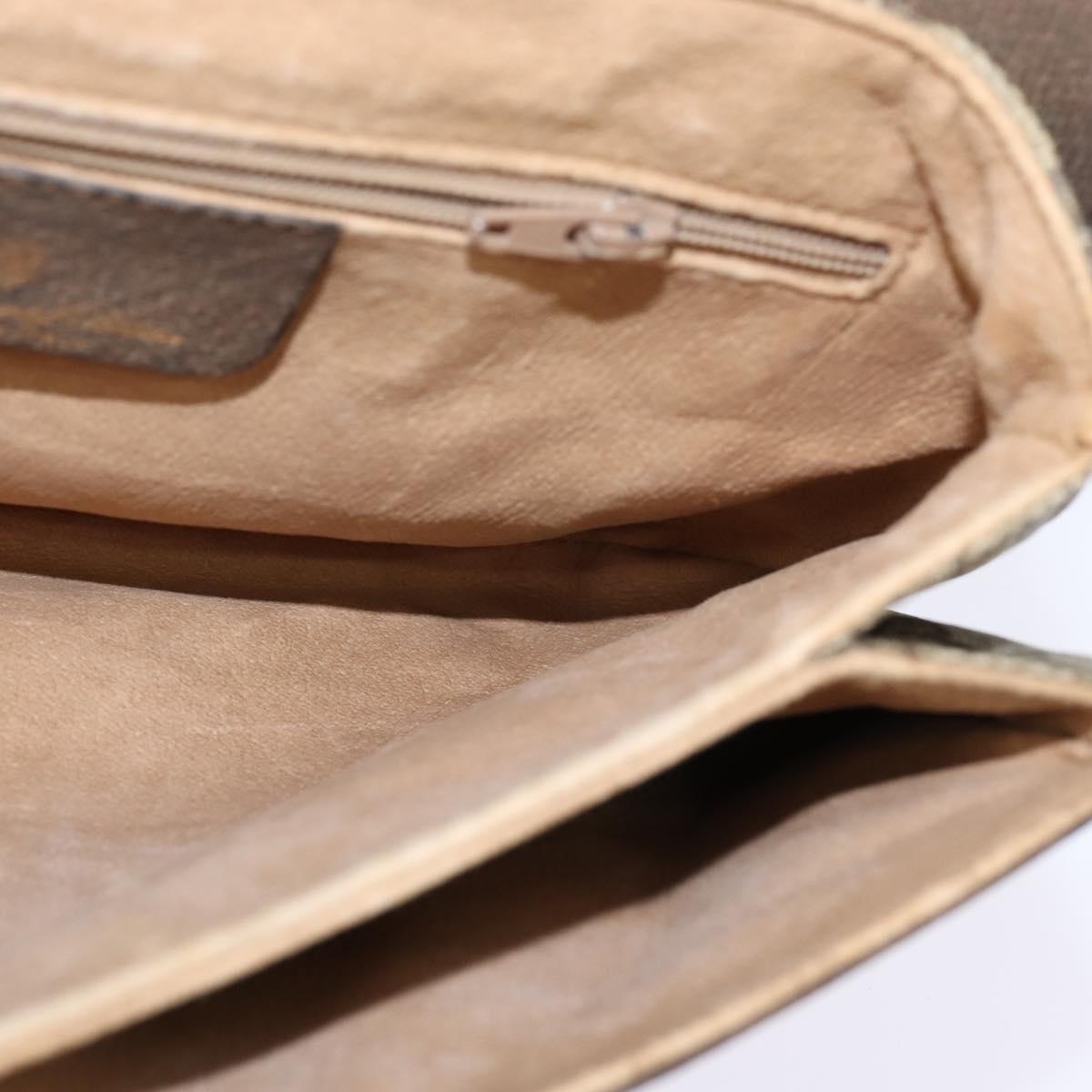 GUCCI GG Supreme Web Sherry Line Shoulder Bag PVC Beige 10 02 051 Auth 147497