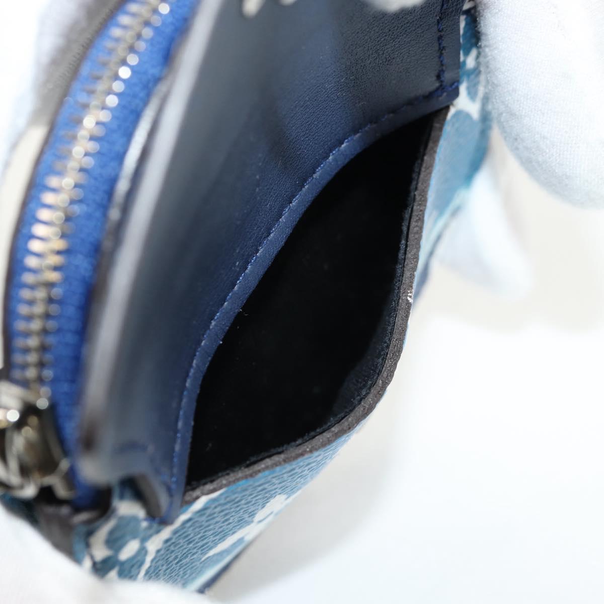 LOUIS VUITTON Monogram Escal Ceinture Belt 37.6"" Blue M0253W LV Auth 147571M