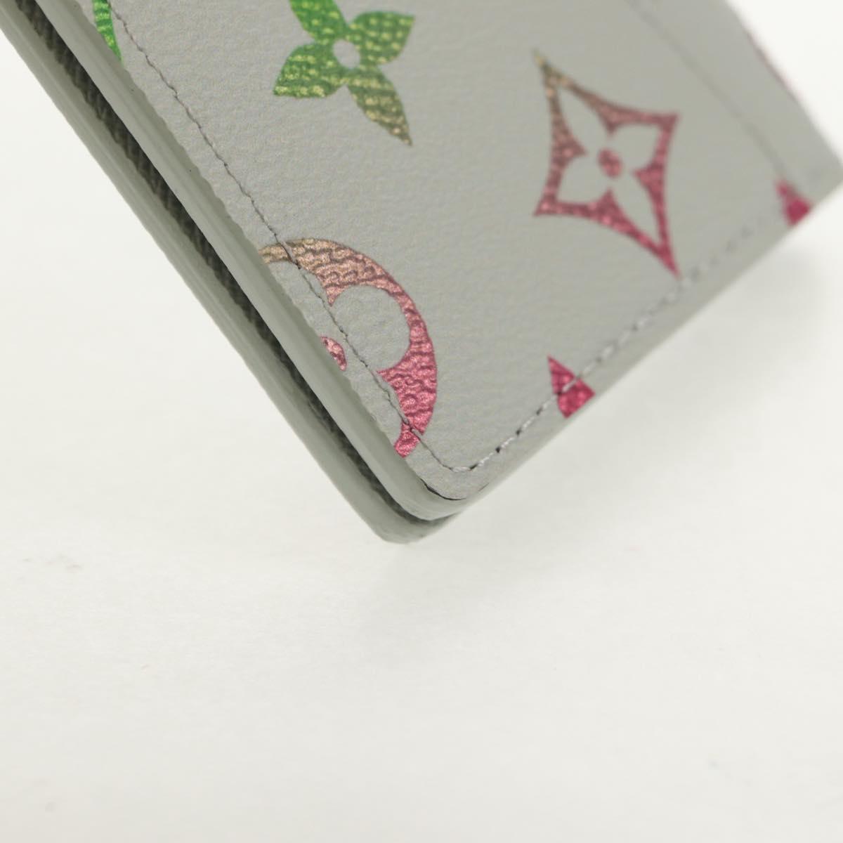 LOUIS VUITTON Multicolor Organizer De Poch Card Case Gray M13910 LV Auth 147575M