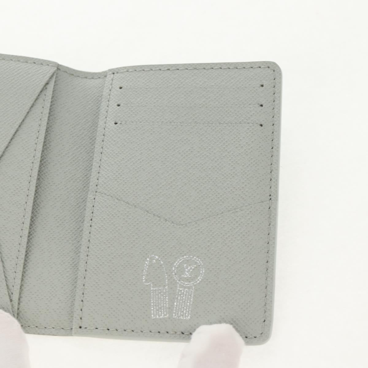 LOUIS VUITTON Multicolor Organizer De Poch Card Case Gray M13910 LV Auth 147575M