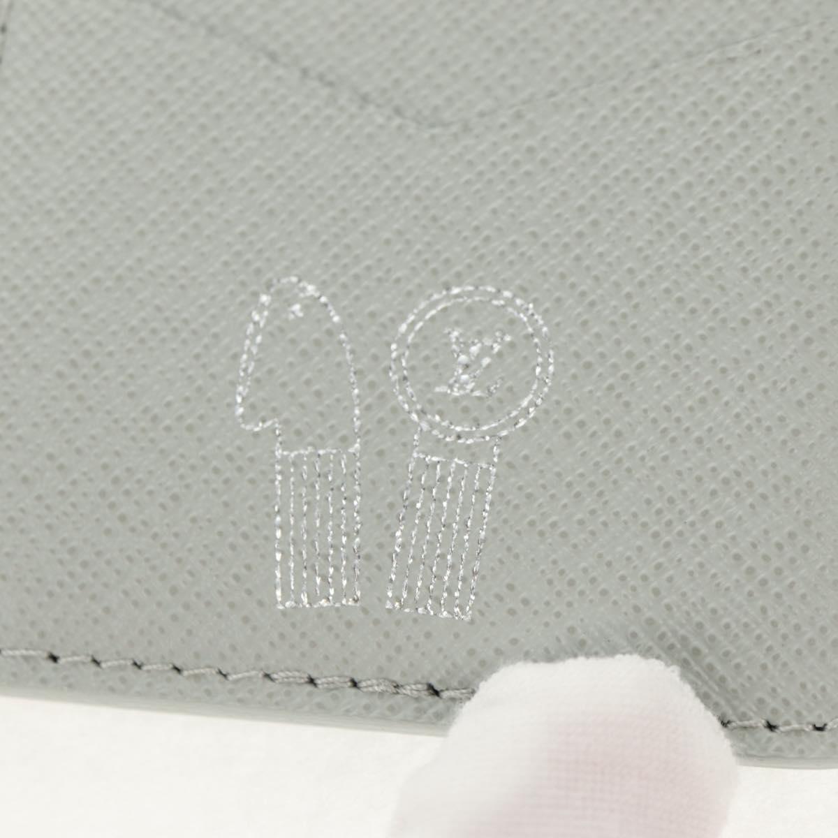 LOUIS VUITTON Multicolor Organizer De Poch Card Case Gray M13910 LV Auth 147575M