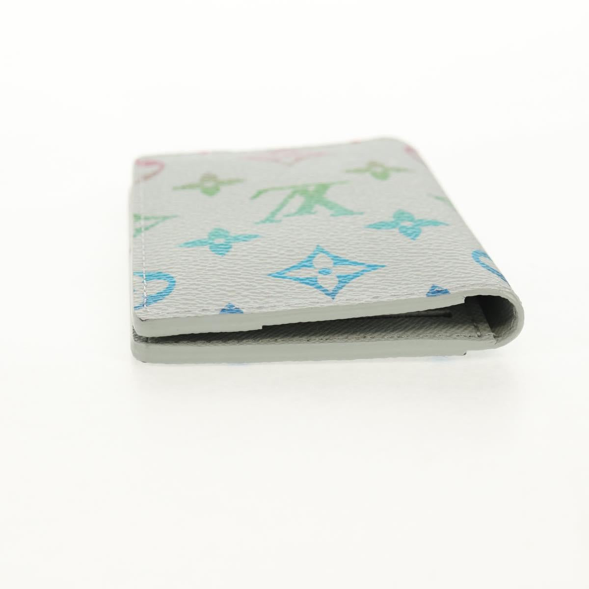 LOUIS VUITTON Multicolor Organizer De Poch Card Case Gray M13910 LV Auth 147575M