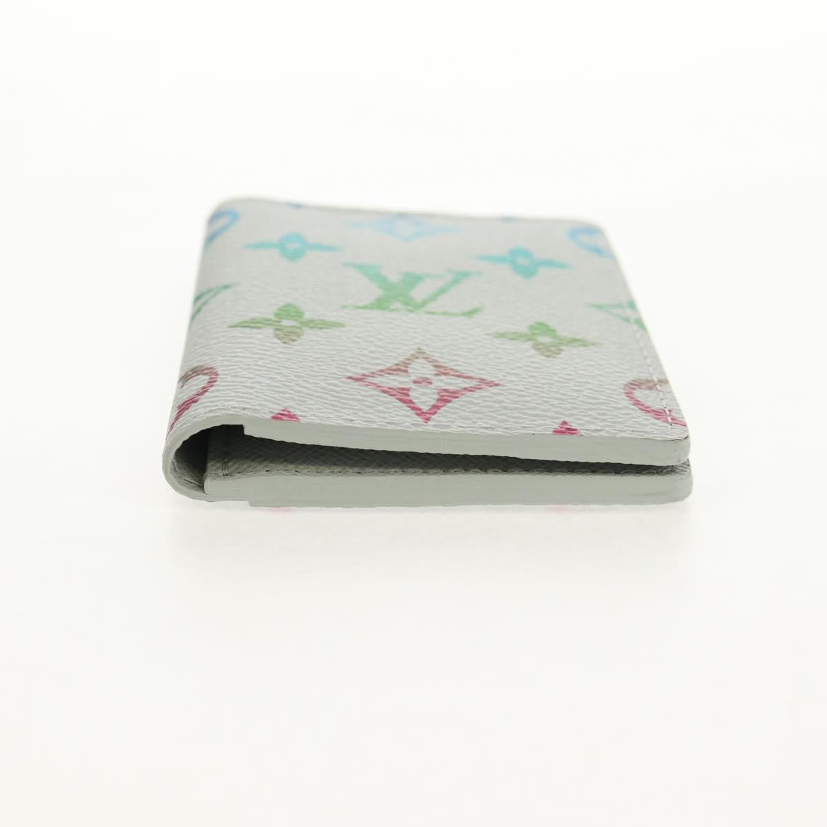 LOUIS VUITTON Multicolor Organizer De Poch Card Case Gray M13910 LV Auth 147575M