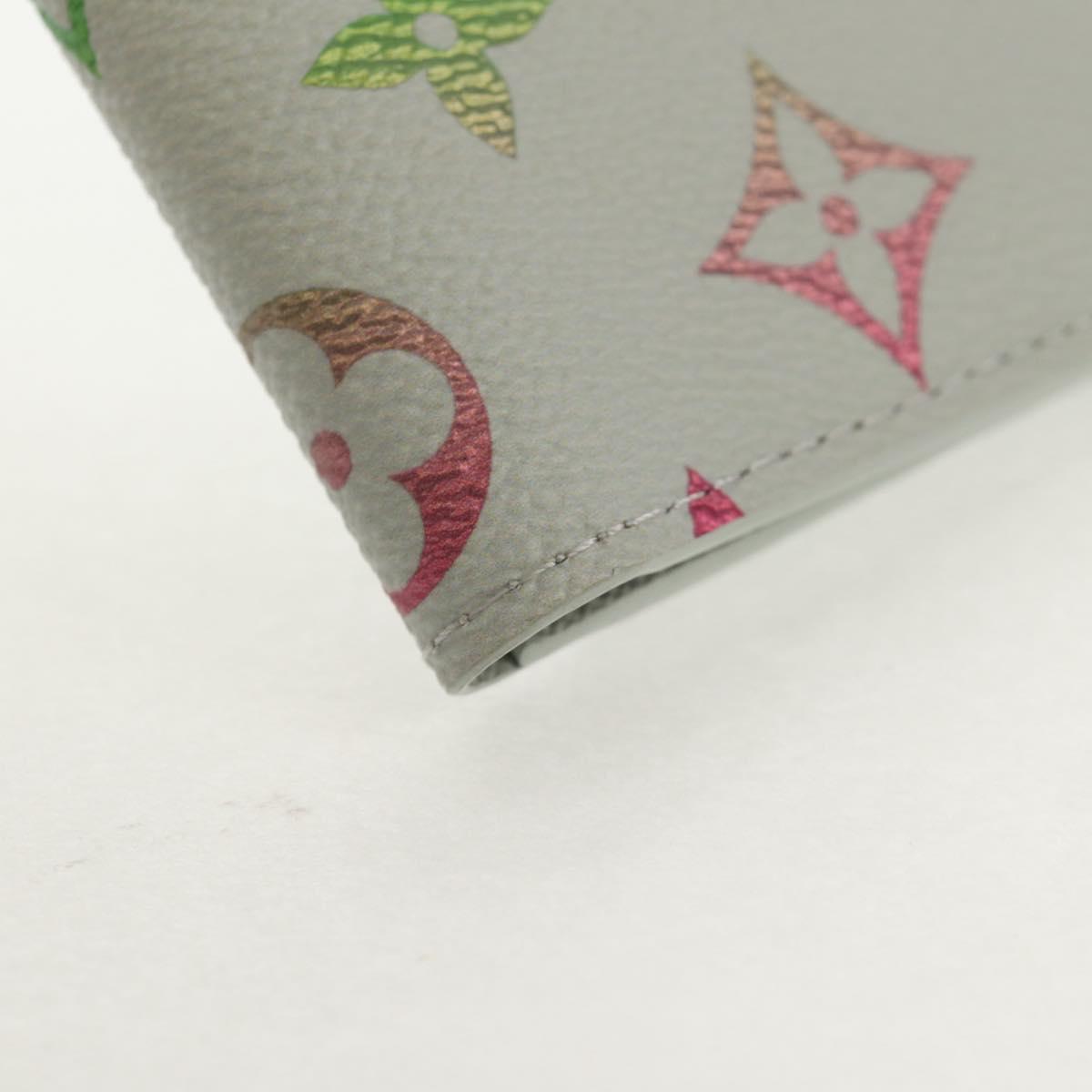 LOUIS VUITTON Multicolor Organizer De Poch Card Case Gray M13910 LV Auth 147575SAM