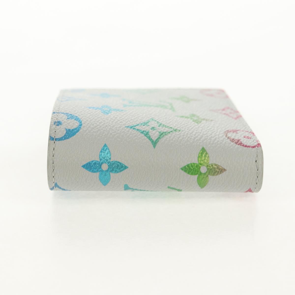 LOUIS VUITTON Multicolor Portefeuille Slender Wallet Gray M14354 LV Auth 147576SAM