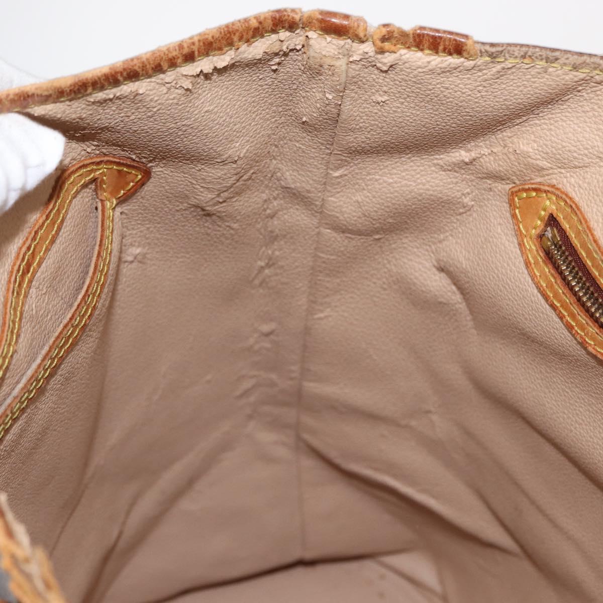 LOUIS VUITTON Monogram Bucket GM Shoulder Bag M42236 LV Auth 147581