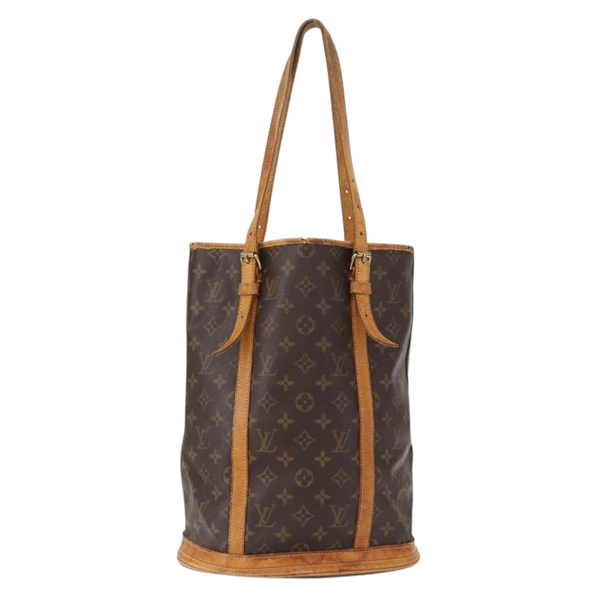 LOUIS VUITTON Monogram Bucket GM Shoulder Bag M42236 LV Auth 147581