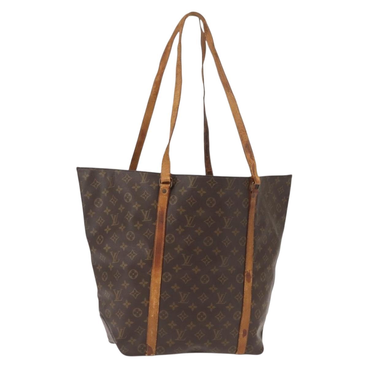 LOUIS VUITTON Monogram Sac Shopping GM Tote Bag M51110 LV Auth 147582