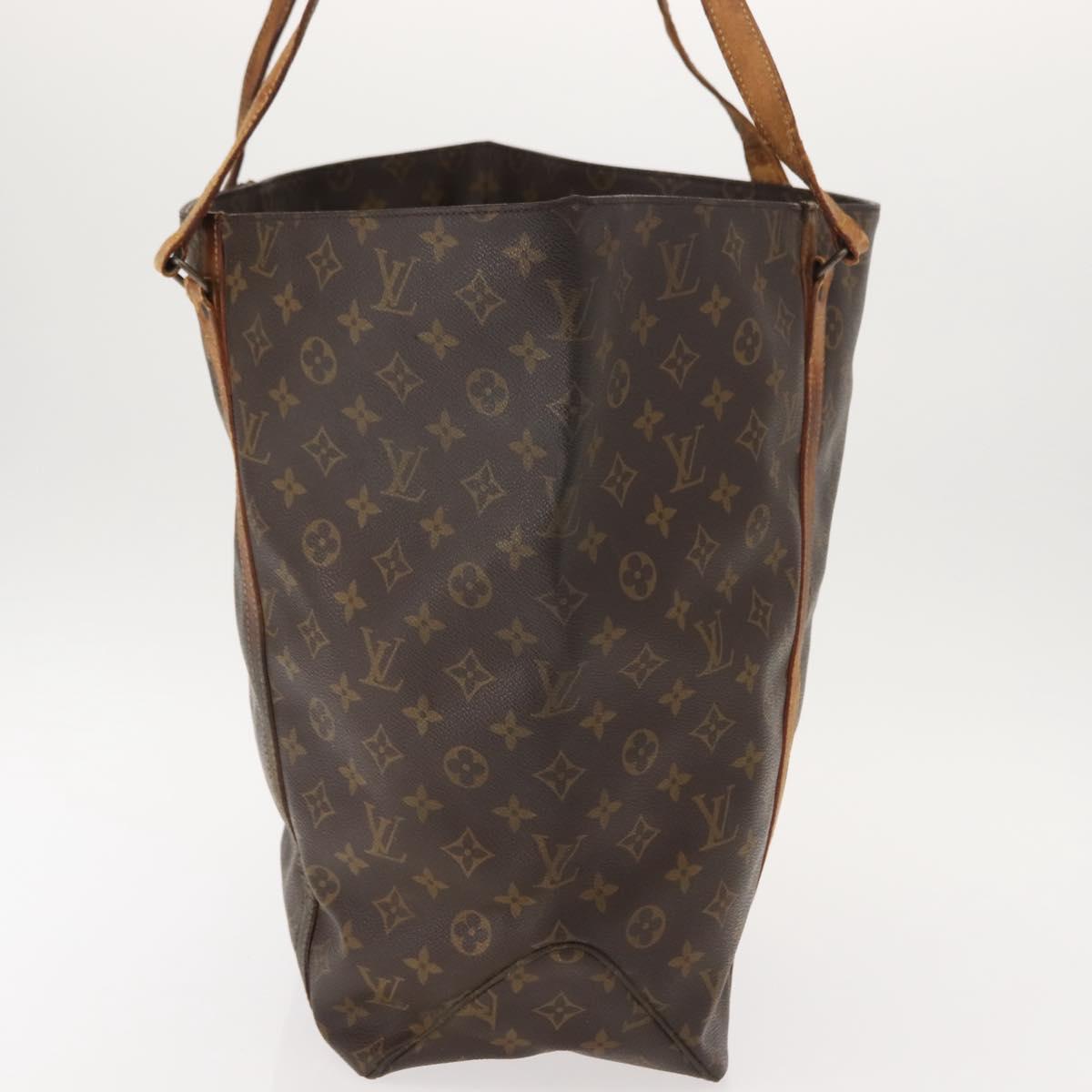 LOUIS VUITTON Monogram Sac Shopping GM Tote Bag M51110 LV Auth 147582