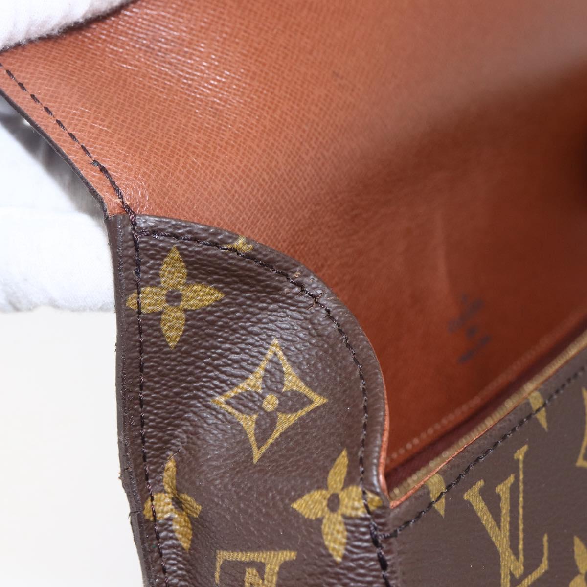 LOUIS VUITTON Monogram Saint Cloud GM Shoulder Bag M51242 LV Auth 147604