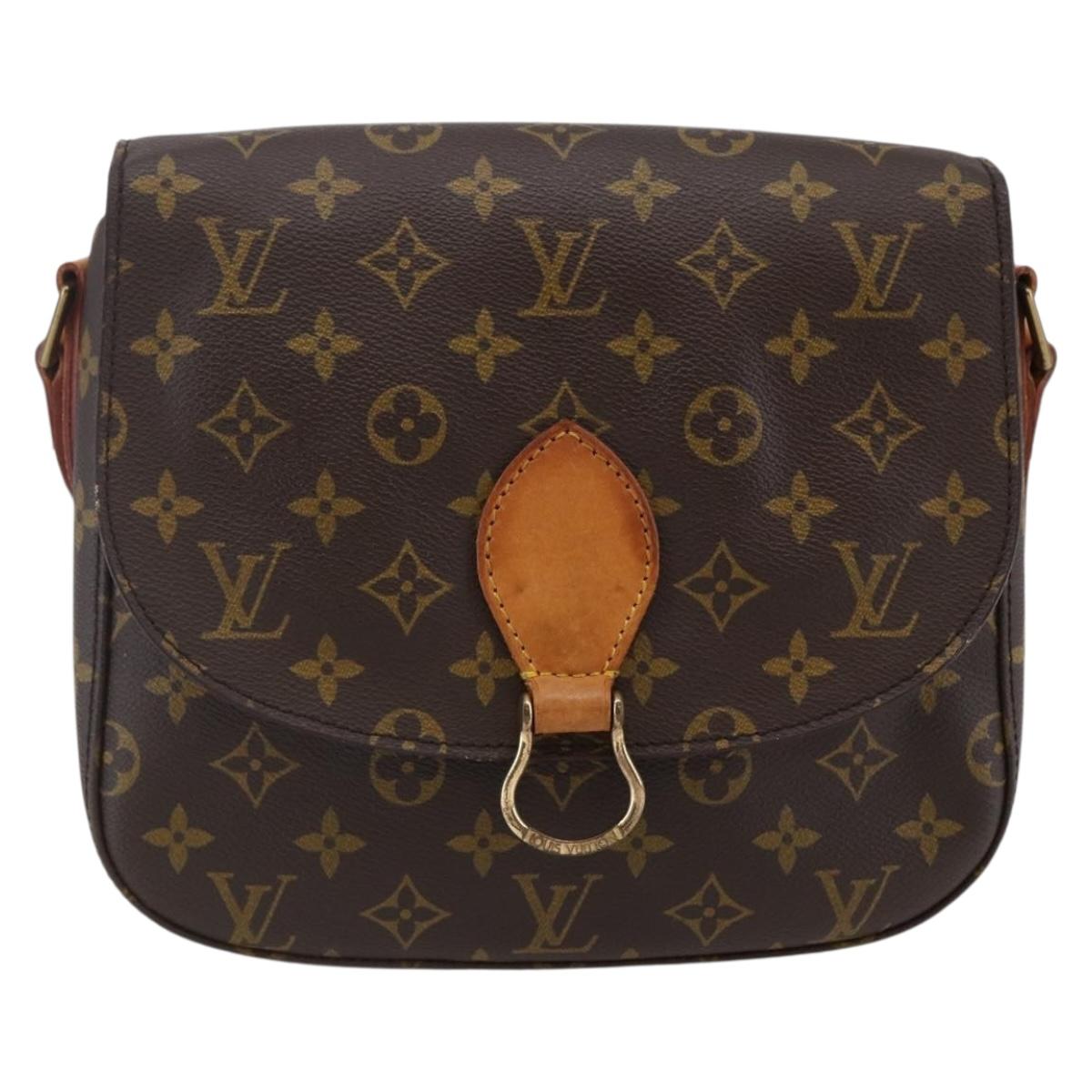 LOUIS VUITTON Monogram Saint Cloud GM Shoulder Bag M51242 LV Auth 147604