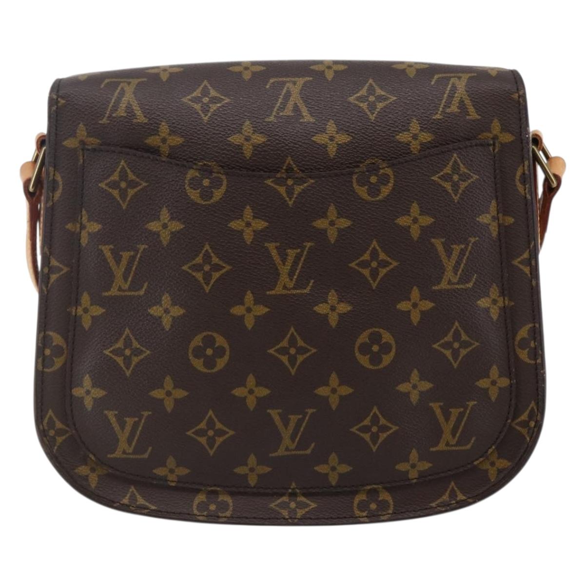 LOUIS VUITTON Monogram Saint Cloud GM Shoulder Bag M51242 LV Auth 147604A