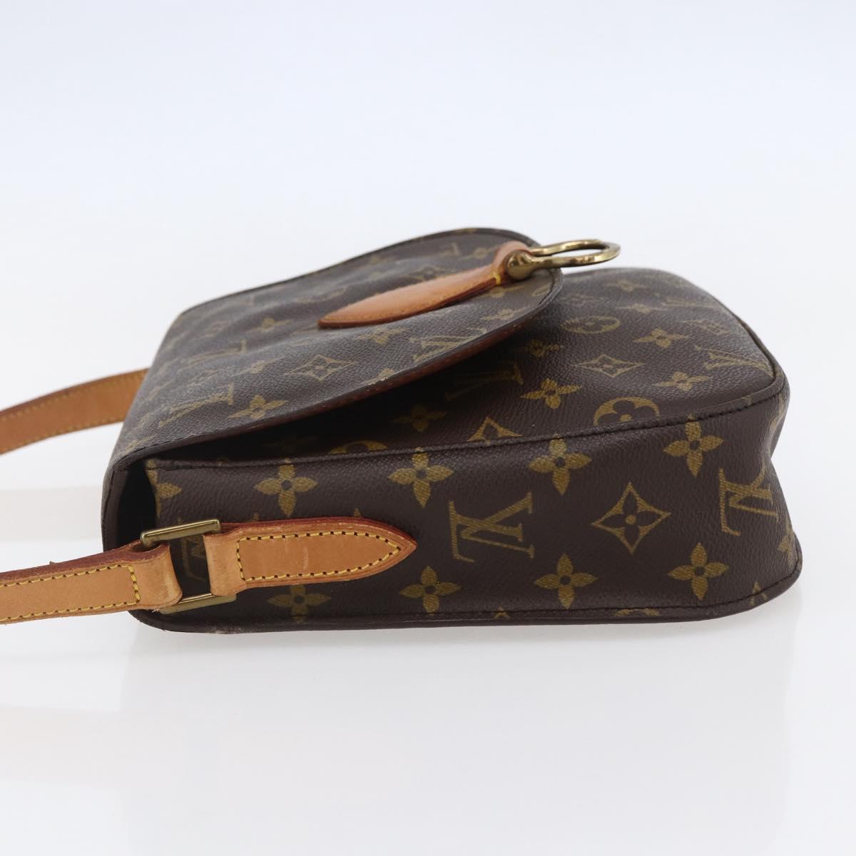 LOUIS VUITTON Monogram Saint Cloud GM Shoulder Bag M51242 LV Auth 147604