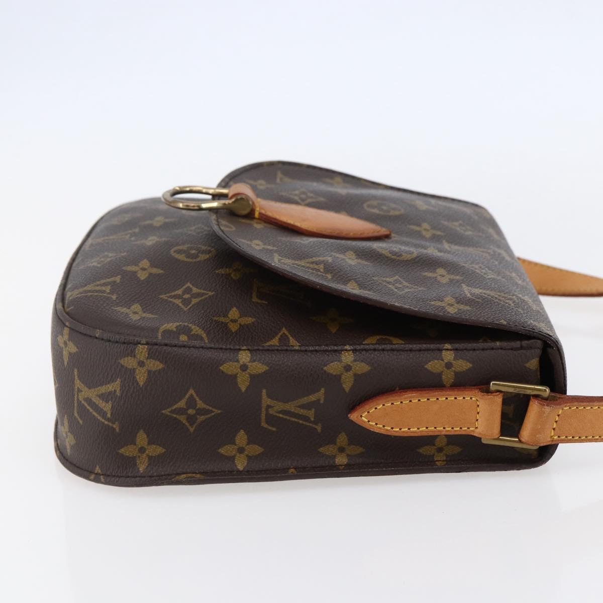 LOUIS VUITTON Monogram Saint Cloud GM Shoulder Bag M51242 LV Auth 147604
