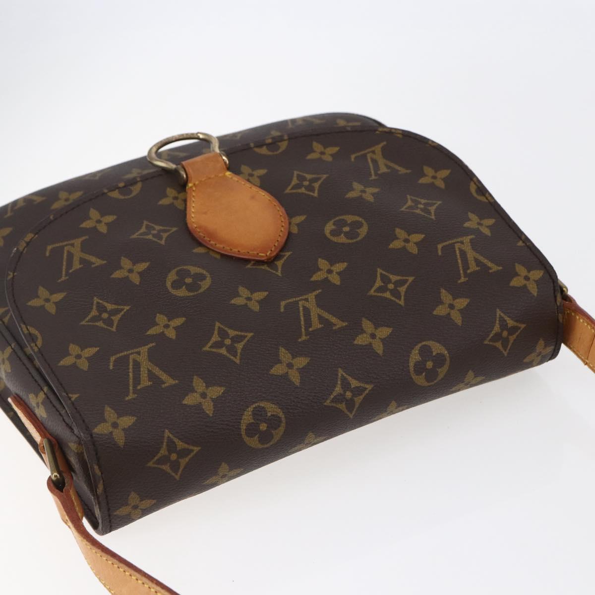 LOUIS VUITTON Monogram Saint Cloud GM Shoulder Bag M51242 LV Auth 147604