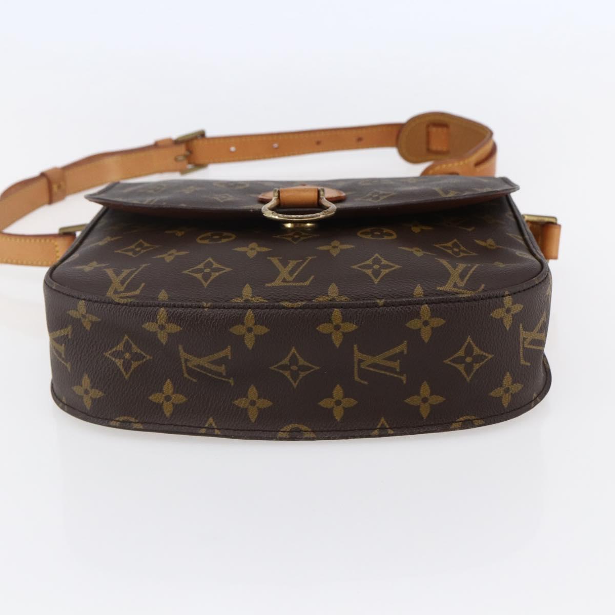 LOUIS VUITTON Monogram Saint Cloud GM Shoulder Bag M51242 LV Auth 147604