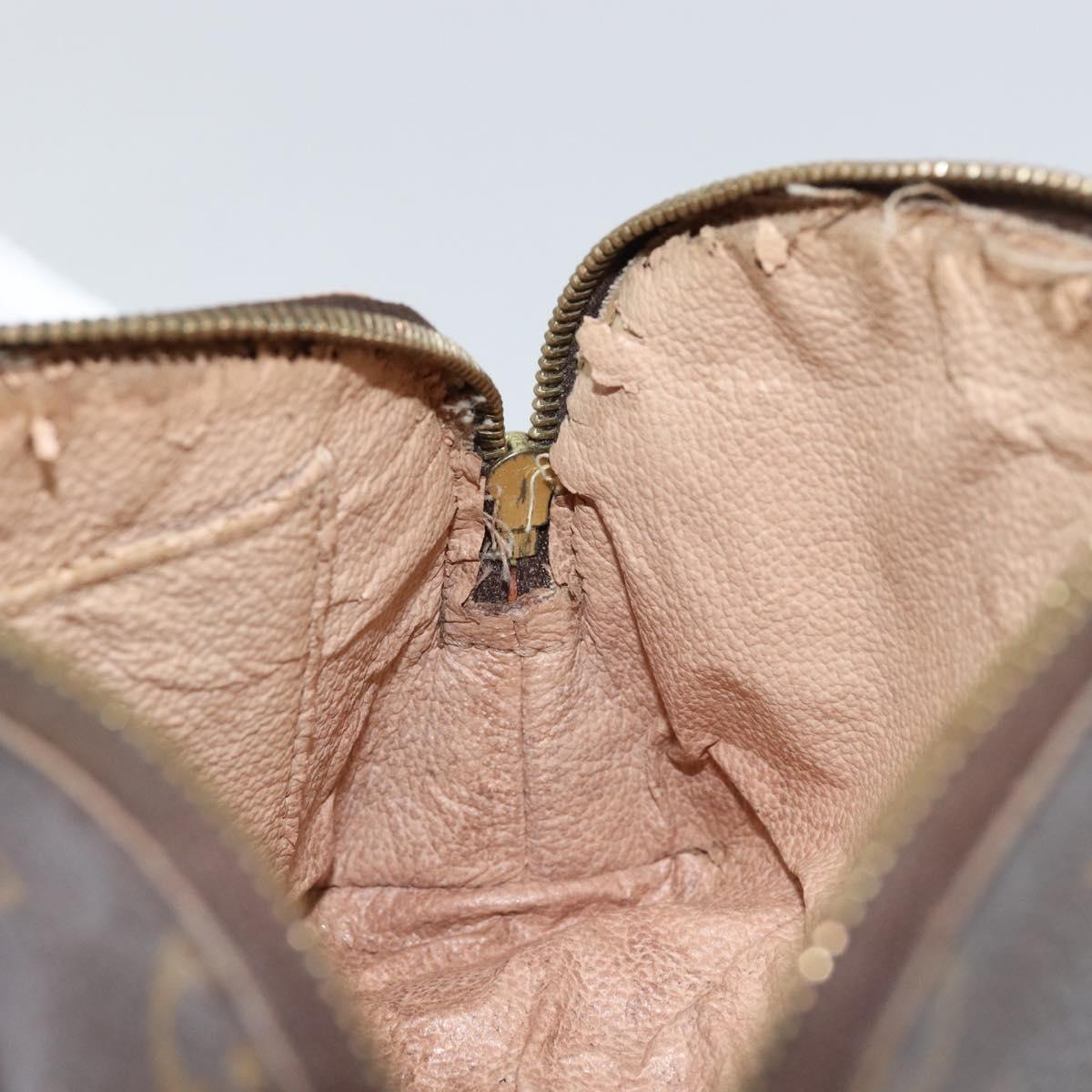 LOUIS VUITTON Monogram Pochette Cosmetic PM Cosmetic Pouch M47515 LV Auth 147606