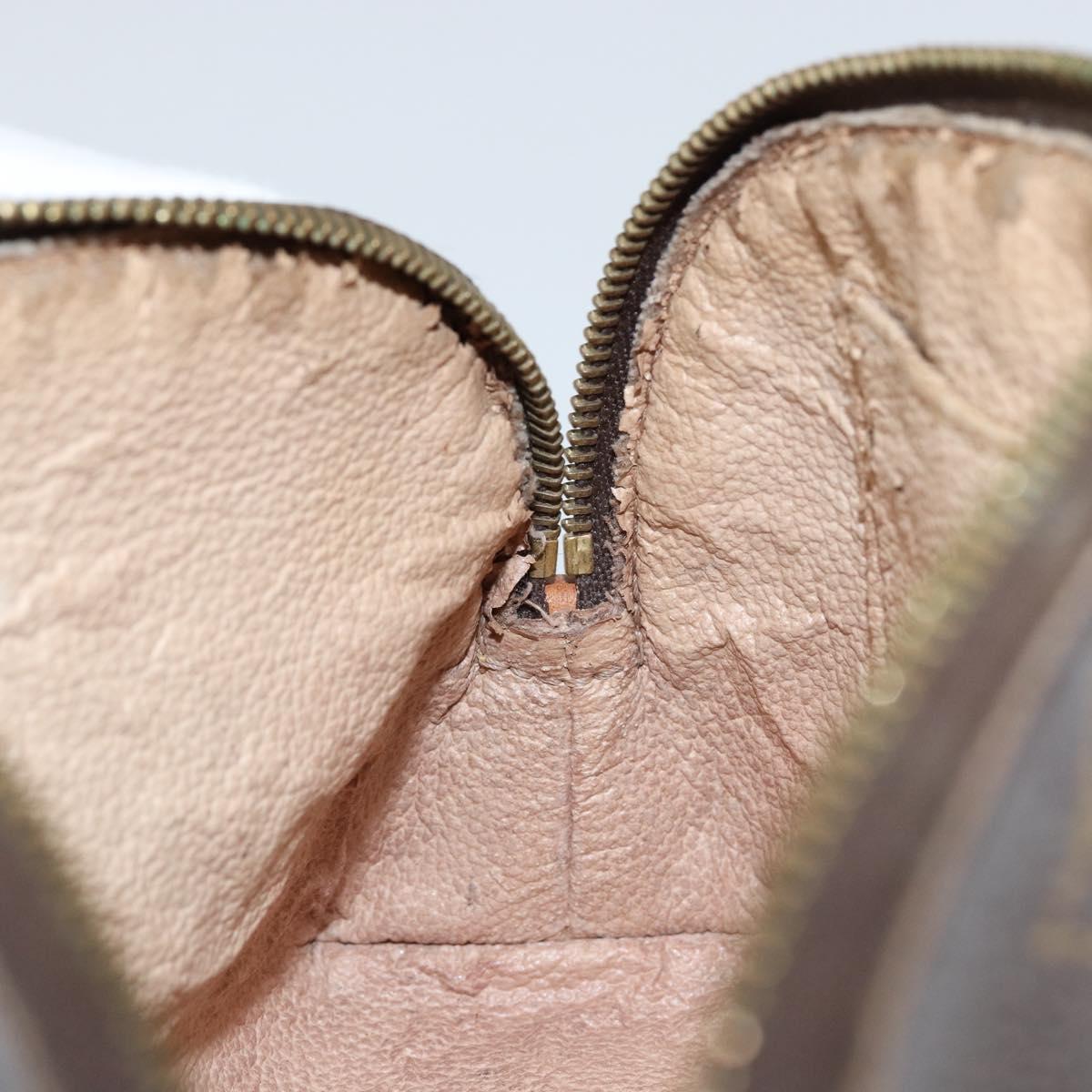 LOUIS VUITTON Monogram Pochette Cosmetic PM Cosmetic Pouch M47515 LV Auth 147606