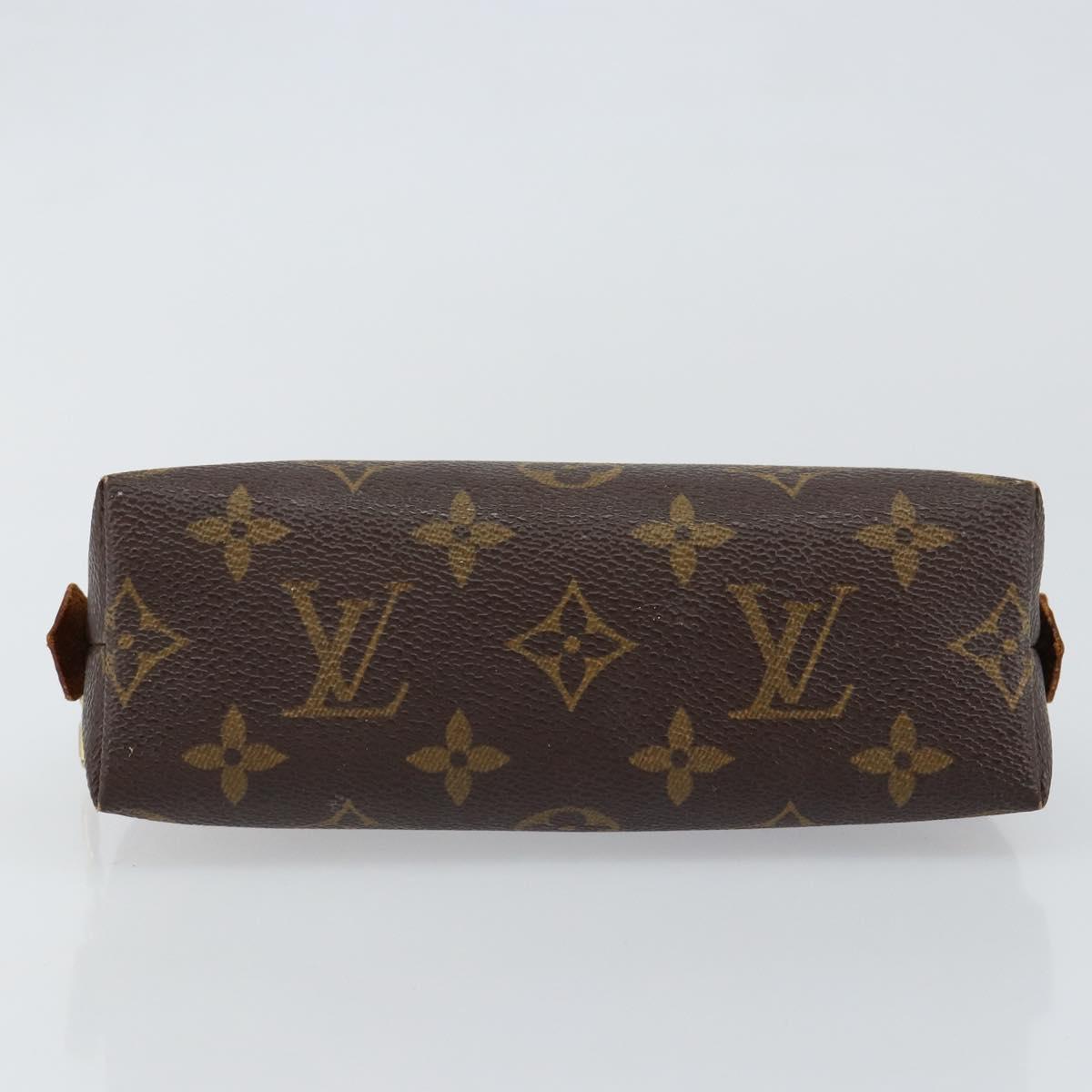 LOUIS VUITTON Monogram Pochette Cosmetic PM Cosmetic Pouch M47515 LV Auth 147606