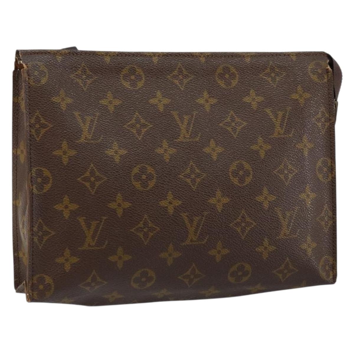 LOUIS VUITTON Monogram Poche Toilette 26 Pouch M47542 LV Auth 147647