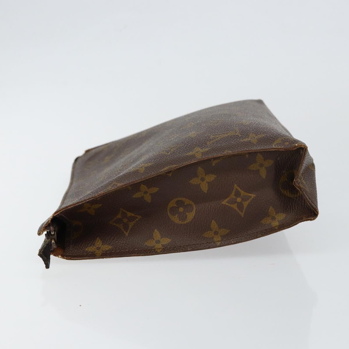 LOUIS VUITTON Monogram Poche Toilette 26 Pouch M47542 LV Auth 147647