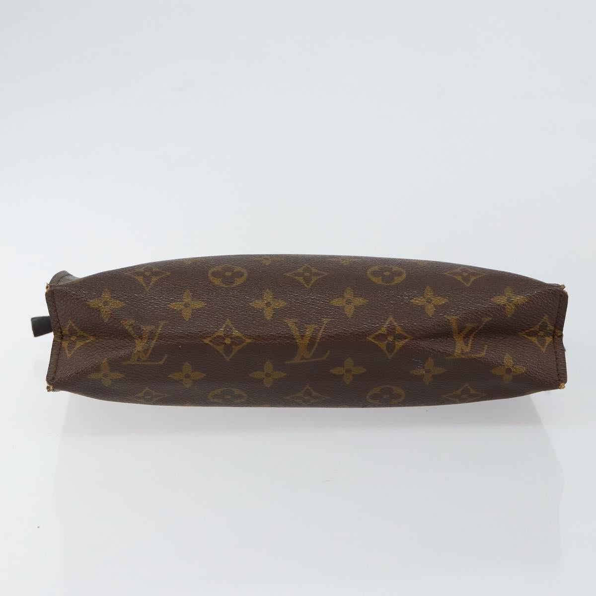 LOUIS VUITTON Monogram Poche Toilette 26 Pouch M47542 LV Auth 147647