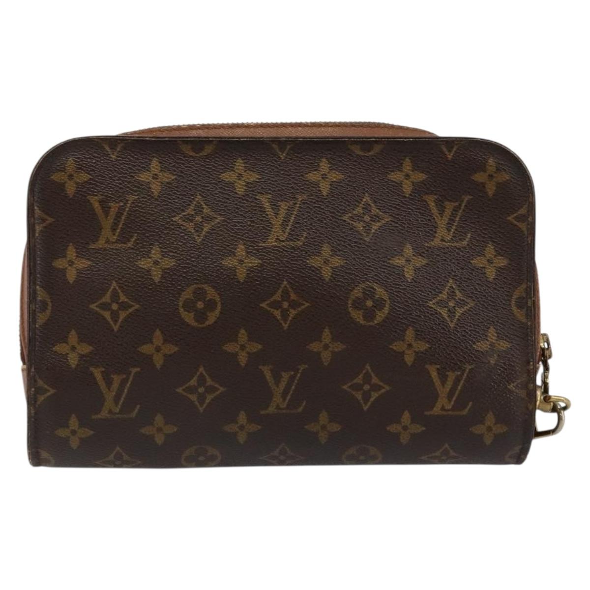 LOUIS VUITTON Monogram Orsay Clutch Bag M51790 LV Auth 147649