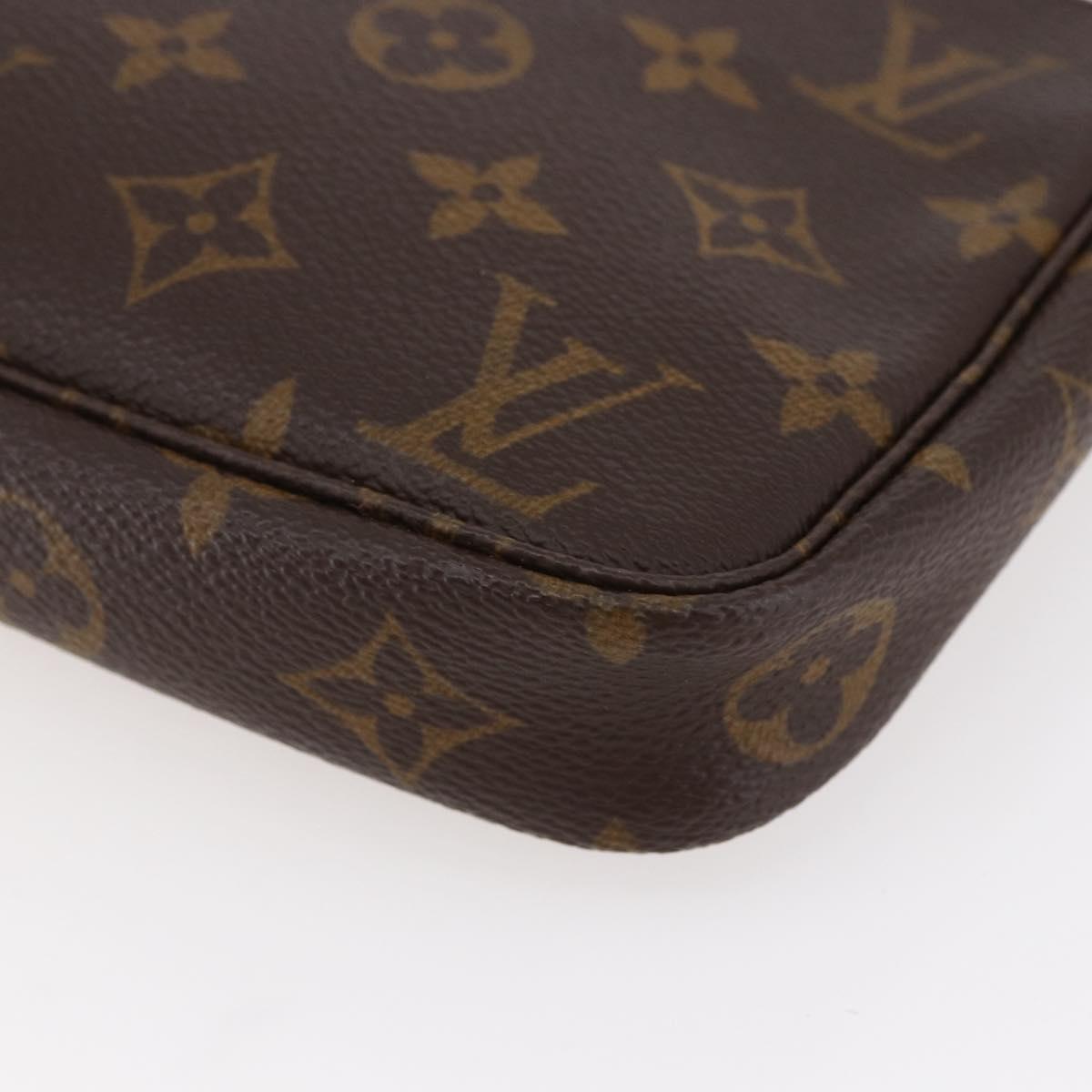 LOUIS VUITTON Monogram Pochette Accessoires Pouch M51980 LV Auth 147650