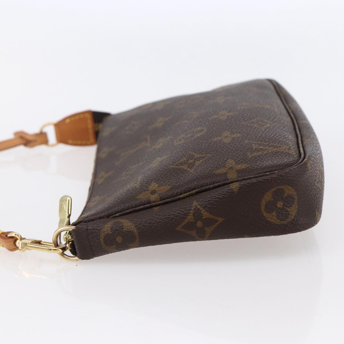 LOUIS VUITTON Monogram Pochette Accessoires Pouch M51980 LV Auth 147650