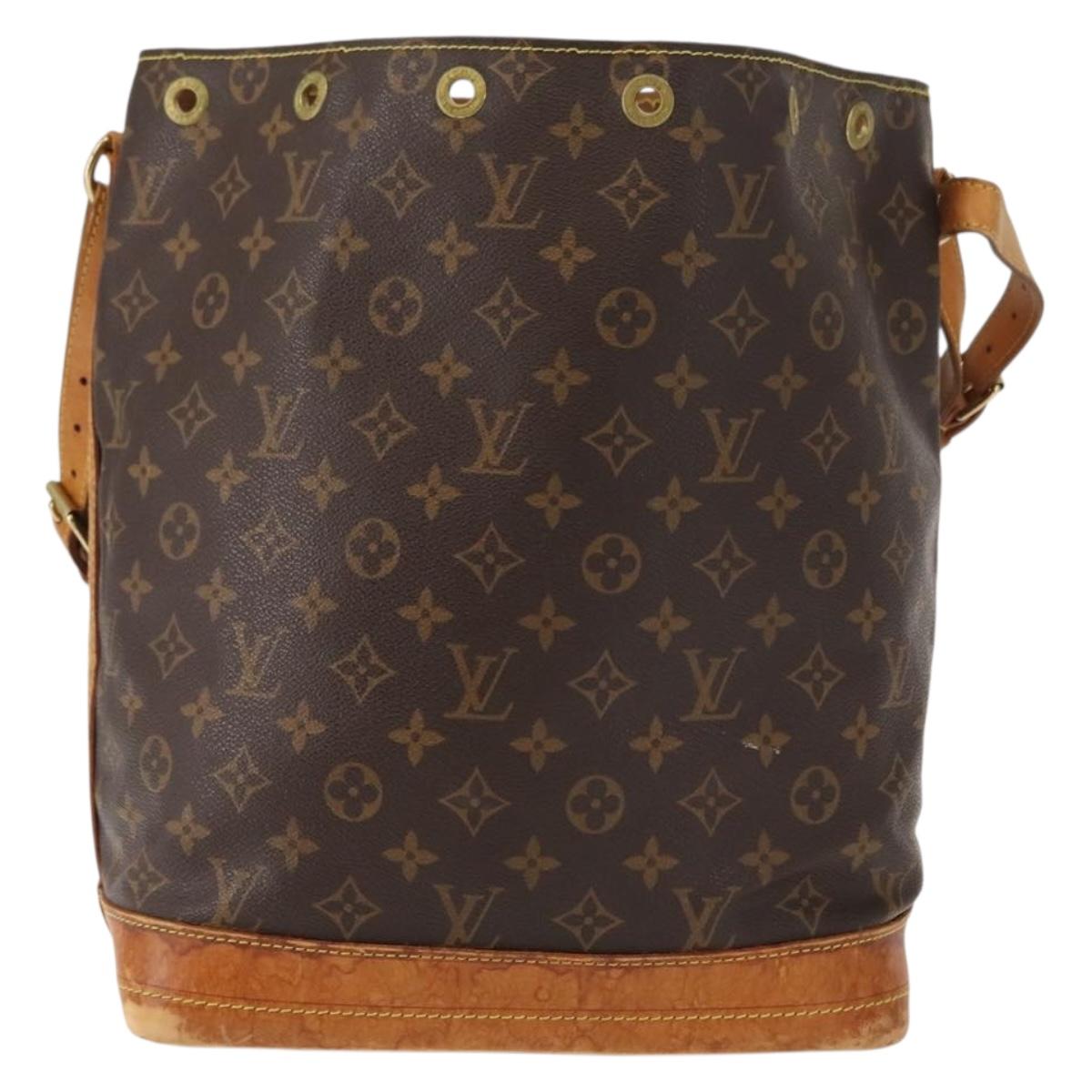 LOUIS VUITTON Monogram Noe Shoulder Bag M42224 LV Auth 147651