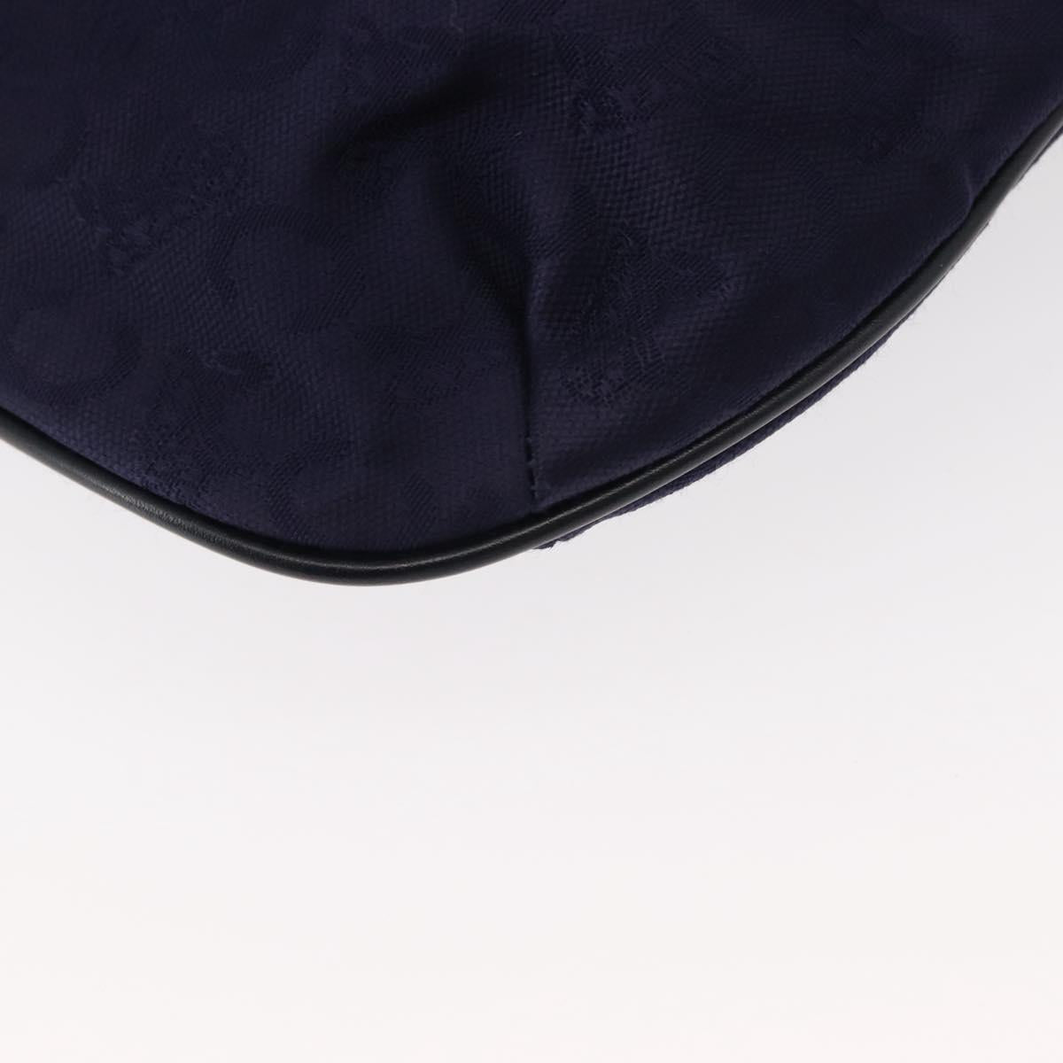 CELINE C Sulky Hand Bag Suede Navy Auth 147664