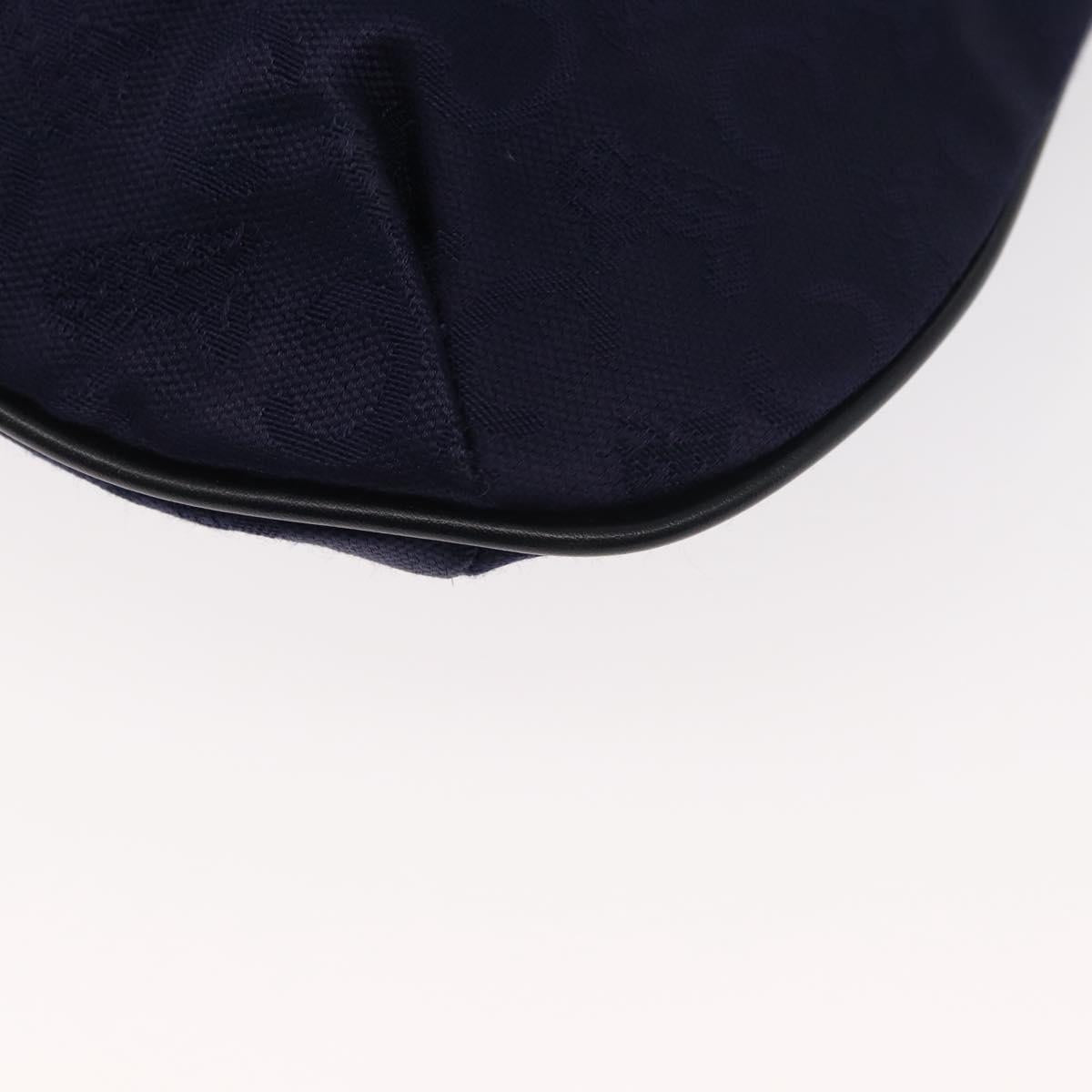 CELINE C Sulky Hand Bag Suede Navy Auth 147664