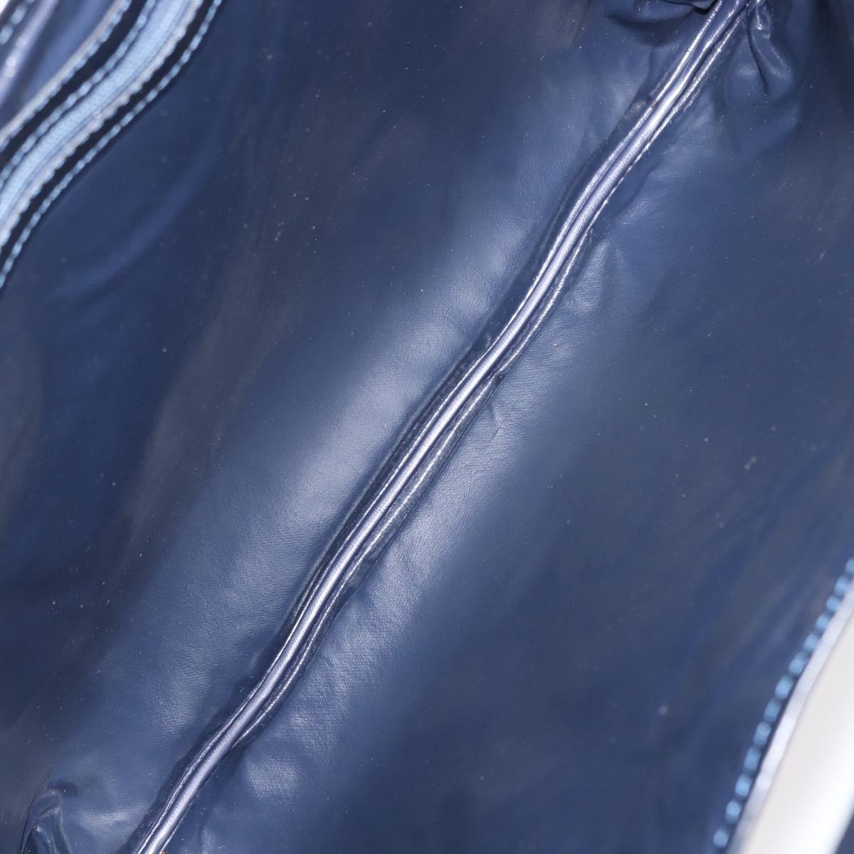 CELINE C Sulky Hand Bag Suede Navy Auth 147664