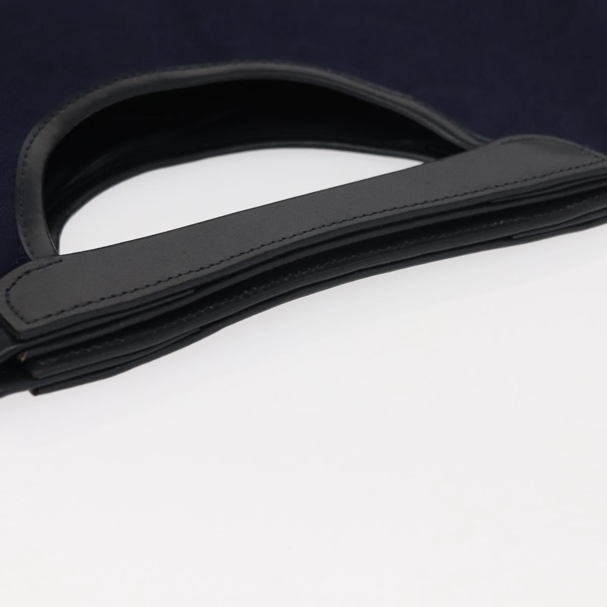 CELINE C Sulky Hand Bag Suede Navy Auth 147664