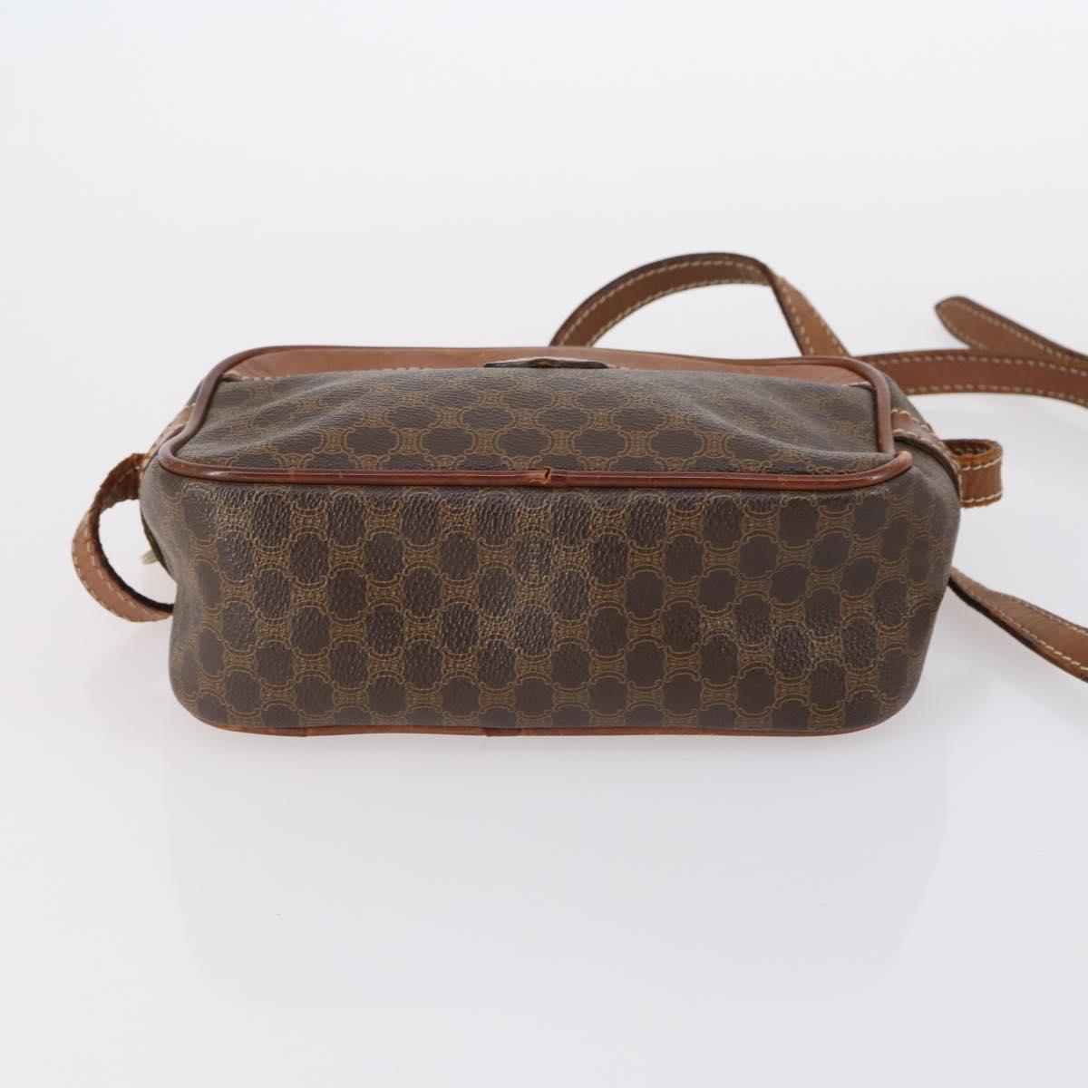 CELINE Gucci Burberrys Macadam Canvas Bag PVC Leather 5Set Black Auth 147669