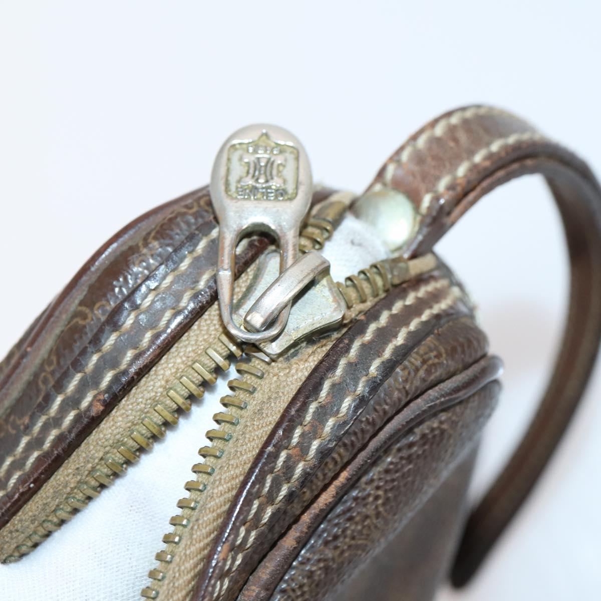 CELINE Gucci Burberrys Macadam Canvas Bag PVC Leather 5Set Black Auth 147669