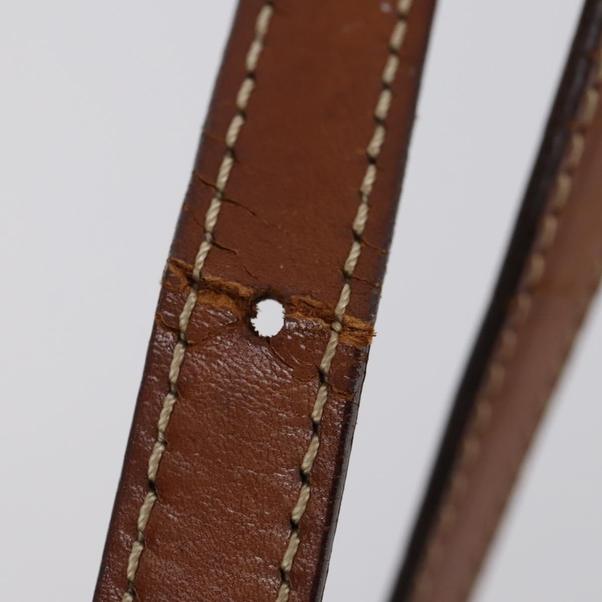 CELINE Gucci Burberrys Macadam Canvas Bag PVC Leather 5Set Black Auth 147669